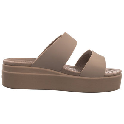 Crocs Brooklyn Buckle Low Wedge