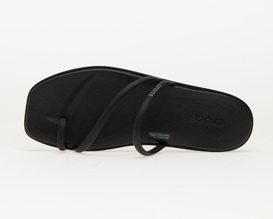 Crocs Miami Toe Loop Sandal - Black