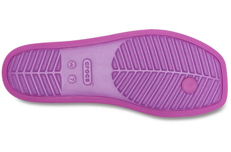 Crocs Miami Toe Loop Sandal - Grapeberry