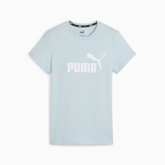 PUMA W ESS LOGO TEE (S) TURQOISE SURF