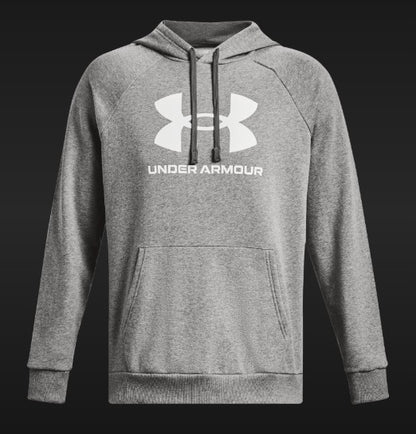 UA Men Rival Fleece Logo HD Hthr