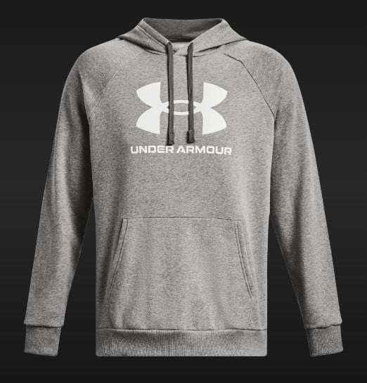 UA Men Rival Fleece Logo HD Hthr