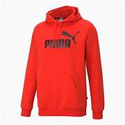 Puma-ESS Big Logo Hoodie Fired