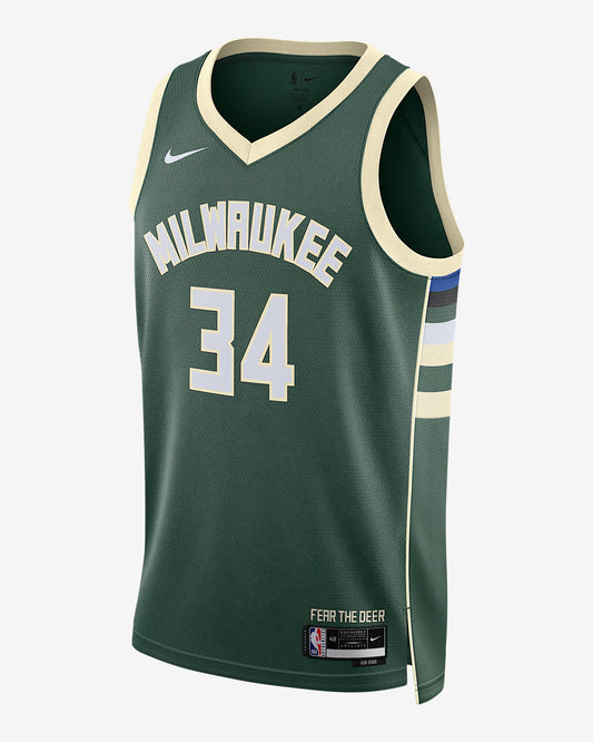 Nike Milwaukee Men's Dri-Fit Swingman Jersey Icon 22