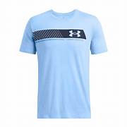 UA Men LC Stripes SS Blue