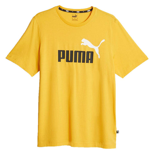 PUMA ESS+2 COL LOGO TEE YELLOW