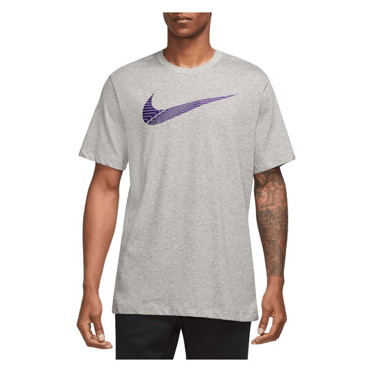 NIKE M NK DF TEE 2 YR SWOOSH GREY