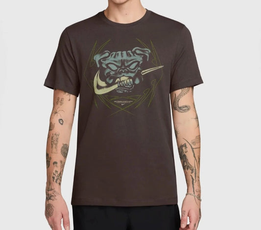 Nike Men Tee Modern Fitness Brown