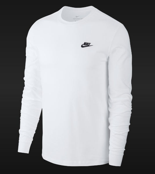 Nike M Nsw Club Tee - LS Wht