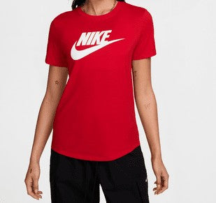 Nike W Nsw Club SS Tee Icn Ftra Red