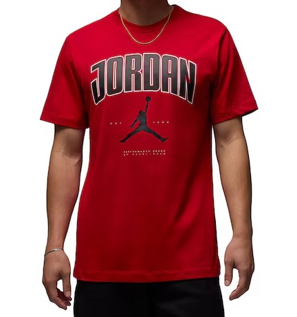 Nike M J City 88 SS Crew Red