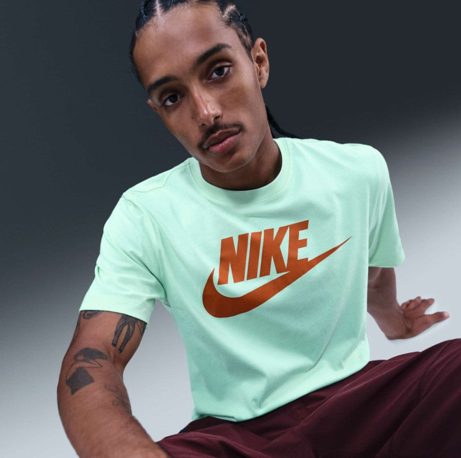 Nike Men NSW Tee Icon Futura - Mint Foam