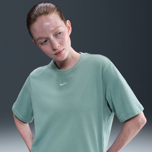 Nike Women NSW Essntl SS Tee Boxy - Cannon