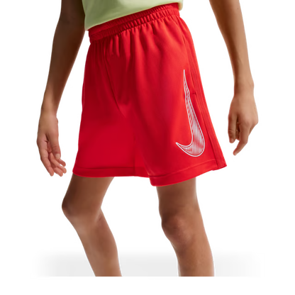 Nike Boys Dri-Fit Multi Short HBR Crimson