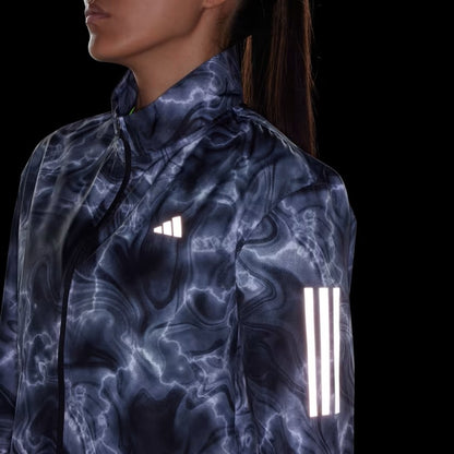ADIDAS OTR AOP JACKET WHITE/BLACK/GRESIX