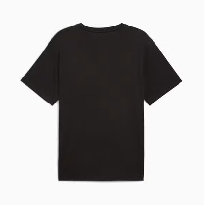 Puma M Graphics Train Logo Relaxed Tee Blk