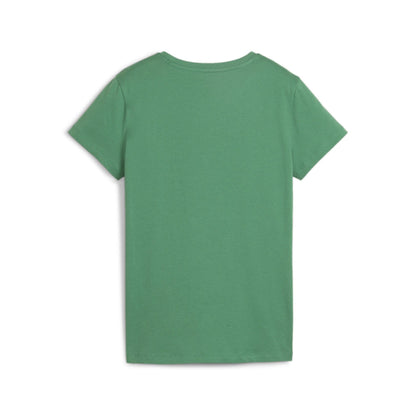 Puma-Ess+Script Tee Grn