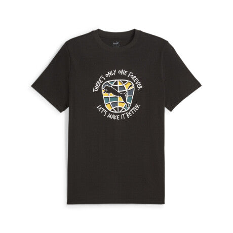 Puma Graphics Forever Better Tee Black
