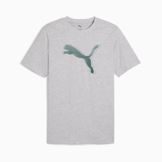 Puma Graphics Cat Logo Tee Wht