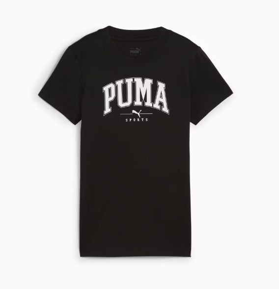 Puma W Squad Graphic Tee Blk