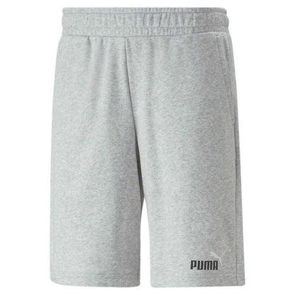 PUMA ESS+ 2 COL SHORTS 10" LT GRAY HEATHER