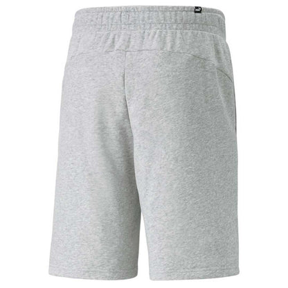 PUMA ESS+ 2 COL SHORTS 10" LT GRAY HEATHER