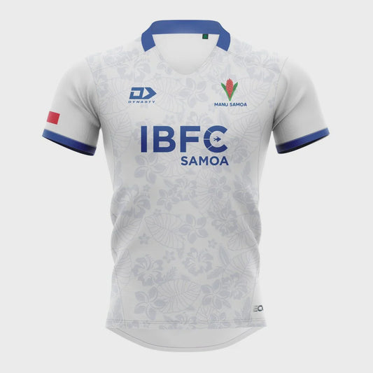 2025 Manu Samoa Men's Replica Home  Away Jersey White