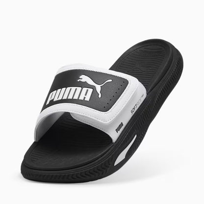 PUMA SOFTRIDEPRO SLIDE 24 V BLACK/WHITE