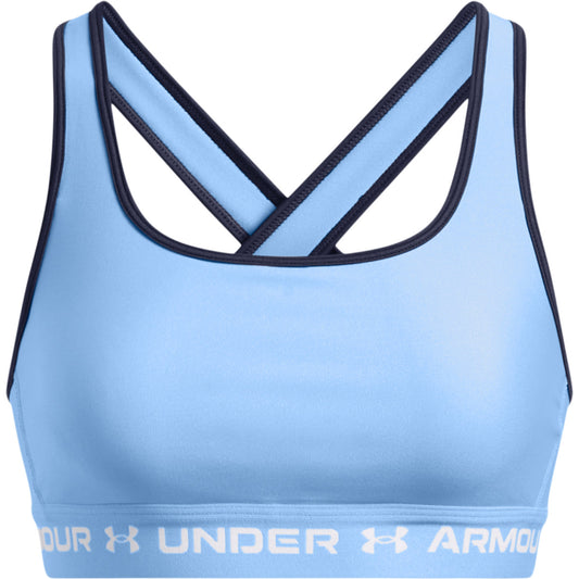 UA Wmns Cb Md Bra Blu/Nvy/Wht