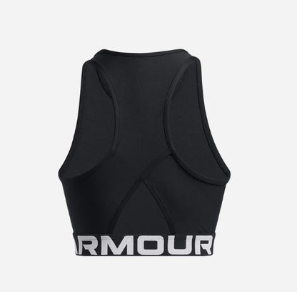 UA Womens HG Authentic Rib Tank Blk