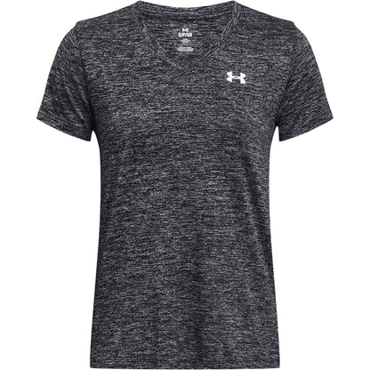 UA Womens Tech Ssv-Twist Blk/Wht