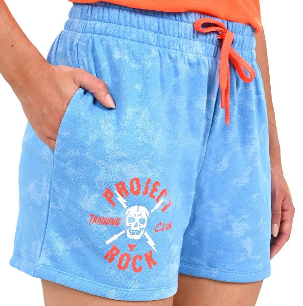 UA Pjt Rck W Udrground Terry HD Blu/Wht