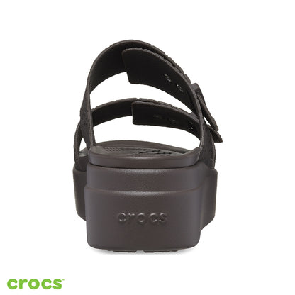 CROCS BROOKLYN BUCKLECROCO LOW WEDGE ESP