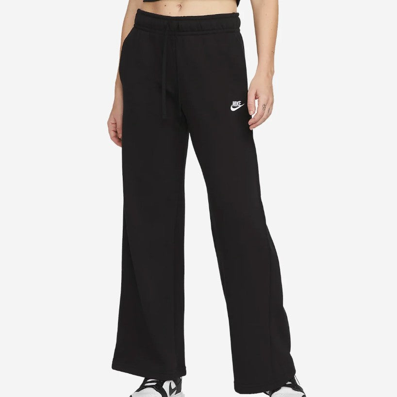 Nike Women NSW Club FLC MR Pant Wide Black