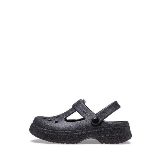 Crocs Classic Mary Jane Clog K Blk Glitter