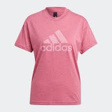 ADIDAS W WINRS 3.0 TEE PINK/WHT