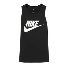 NIKE M NSW TANK ICON FUTURA BLACK