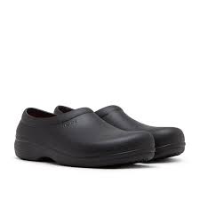 CROCS ON THE CLOCK LITERIDE SLIP ON BLK