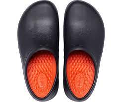 CROCS ON THE CLOCK LITERIDE SLIP ON BLK