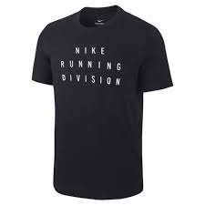 NIKE M NK DF TEE RUN DIV BLACK