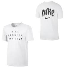 NIKE M NK DF TEE RUN DIV WHITE