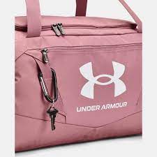 UA UNISEX UNDENIABLE 5 DUFFLE SM PINK/WHT 40L