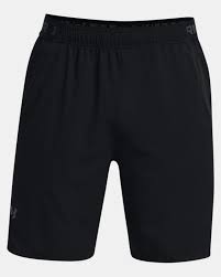 UA MENS VANISH WOVEN SHRTS BLK