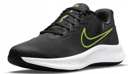 NIKE STAR RUNNER 3 ANTHRACITE/GREEN/BLK