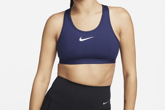 NIKE W DF SWSH HGH SPT BRA PUR INK