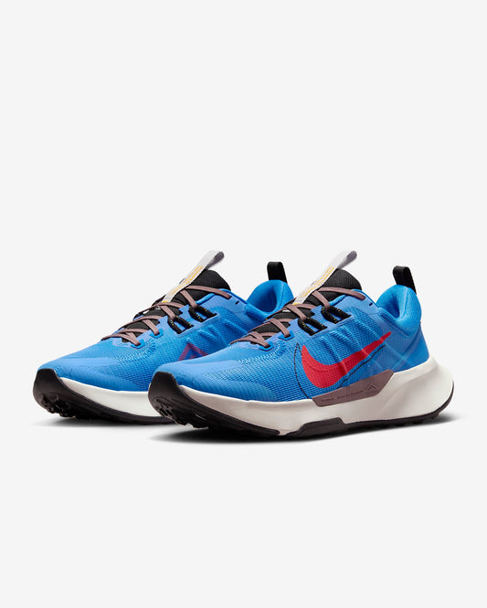 NIKE JUNIPER TRAIL 2 NEXT NATURE BLU/RED