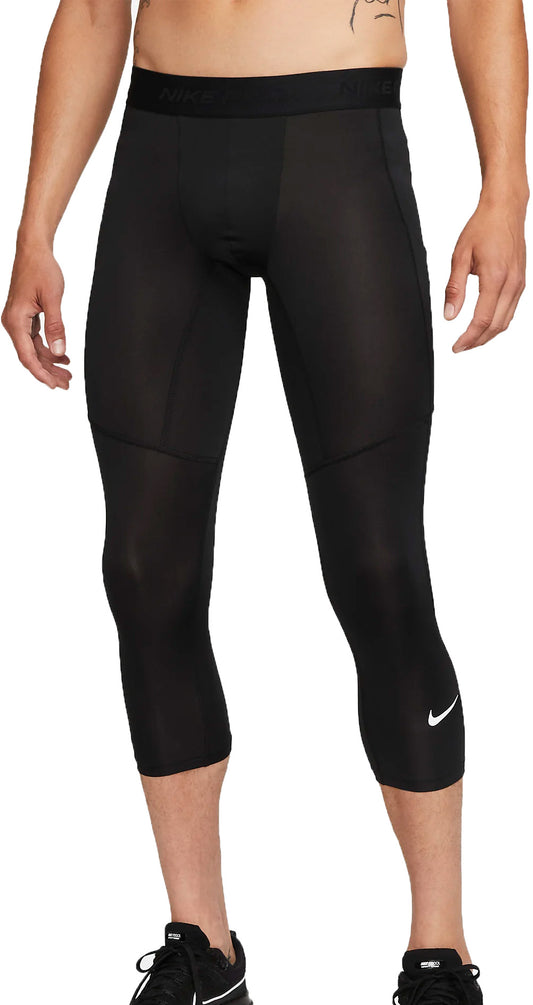 NIKE M NP DF 3QT TIGHT BLK