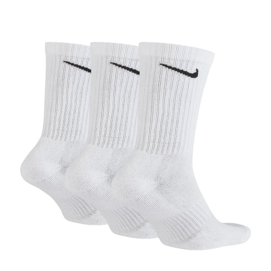 NIKE EVERYDAY CUSHIONED SOCKS WHITE