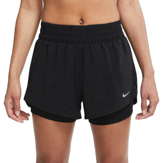 NIKE W NK ONE DF MR 3IN 2N1 SHORT