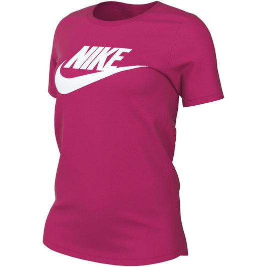 NIKE W NSW TEE ESSNTL ICN FTRA BERRY/WHT